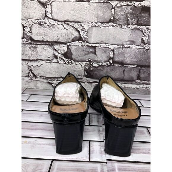 Ara Relax Flex Echt Leder Black Leather Heel Mules Women’s Sz 7M US/5UK/38EU - Picture 9 of 16